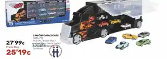 Juguettos Camión portacoches oferta