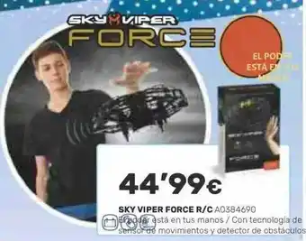 Juguettos Sky viper force r c oferta