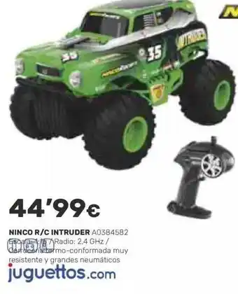 Juguettos Ninco r c intruder oferta