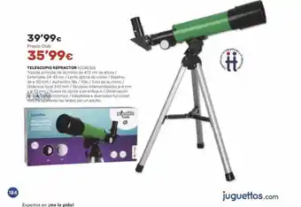 Juguettos Telescopio refractor oferta