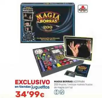 Juguettos Magia borras oferta