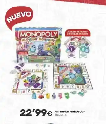 Juguettos Mi primer monopoly oferta