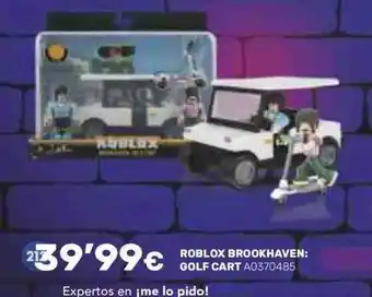 Juguettos Roblox brookhaven: golf cart oferta