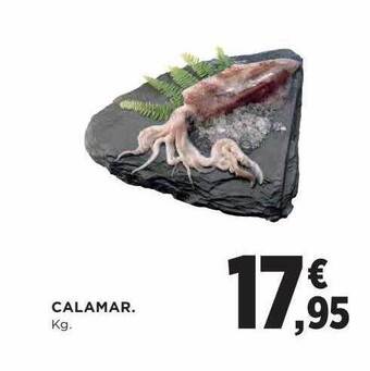 Hipercor Calamar kg oferta