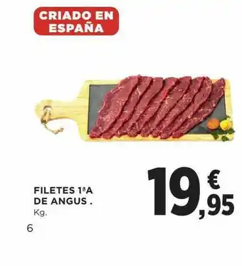 Hipercor Filetes 1a a de angus kg oferta