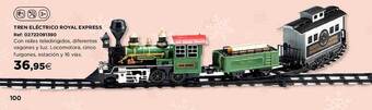 Hipercor Tren eléctrico royal express oferta