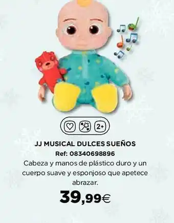 Hipercor Jj musical dulces sueños oferta