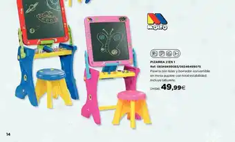Hipercor Molto pizarra 2 en 1 oferta