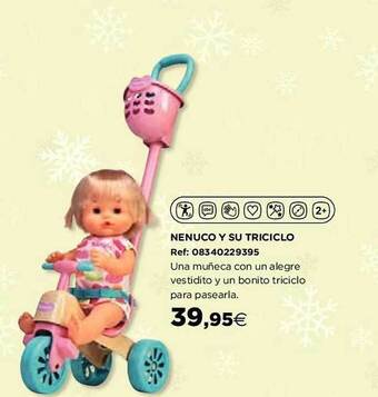 Hipercor Nenuco y su triciclo oferta