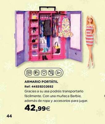 Hipercor Armario portátil oferta