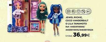 Hipercor Jewel richie coco vanderbalt o lila tamamoto oferta