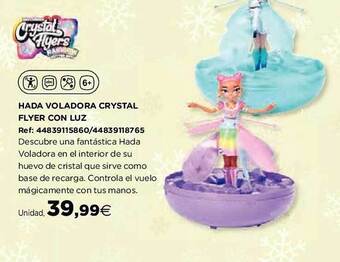 Hipercor Hada voladora crystal flyer con luz oferta