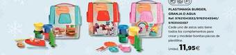 Hipercor Plastimanía burger granja o agua oferta