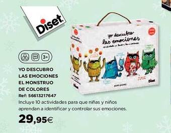 Hipercor Yo descubro las emociones el monstruo de colores oferta