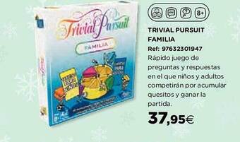 Hipercor Trivial pursuit familia oferta
