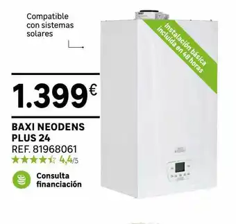 Leroy Merlin Baxi neodens plus 24 oferta