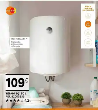 Leroy Merlin Termo eq1 50l oferta
