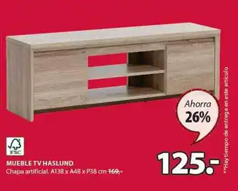 JYSK Mueble tv haslund oferta