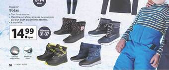 Lidl Pepperts! botas oferta
