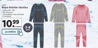 Lidl Lupilu ropa interior técnica oferta
