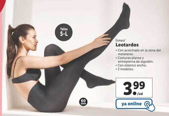 Lidl Esmara leotardos oferta