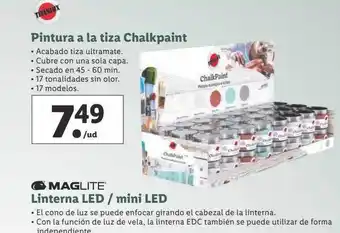Lidl Pintura a la tiza chalkpaint oferta