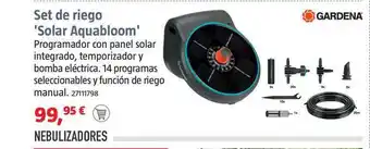 Bauhaus Set De Riego Solar Aquabloom Gardena oferta