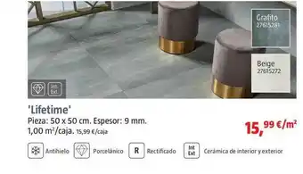 Bauhaus Lifetime 50 x 50 cm oferta