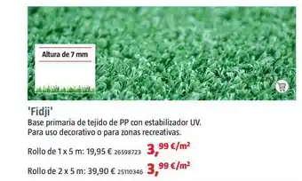 Bauhaus Fidji Rollo de 1 x 5m oferta