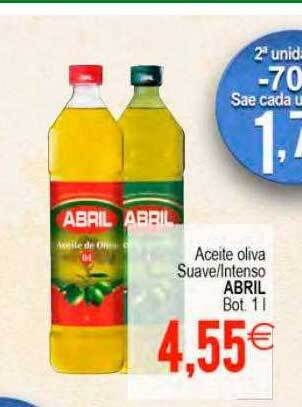 Plenus Supermercados Aceite oliva suave intenso abril oferta