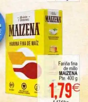 Plenus Supermercados Fariña fina de millo maizena oferta