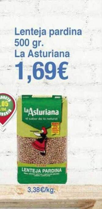 Spar La Palma Lenteja pardina la asturiana oferta