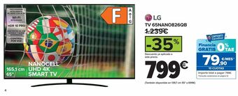 Carrefour Lg tv 65nano826qb oferta