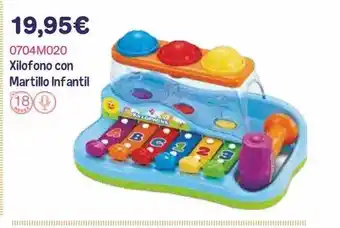 Panre Xilofono con martillo infantil oferta