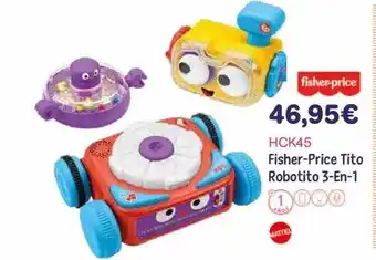 Panre Fisher-price tito robotito 3-en-1 fisher-price oferta