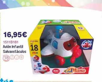 Panre Avión infantil salvaostáculos oferta
