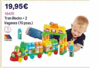 Tren blocks + 2 vagones