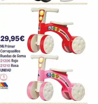 Panre Mi primer correpasillos ruedas de goma oferta