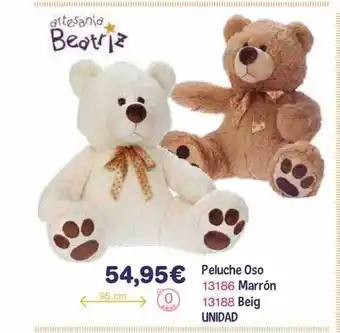 Peluche oso beatriz