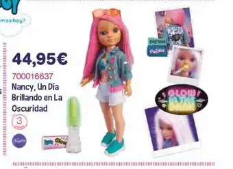 Panre Nancy, un día brillando en la oscuridad oferta