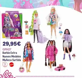 Panre Barbie extra nuevos modelos muñeca surtida oferta