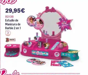 Panre Estudio de manicura de barbie 2 en 1 oferta