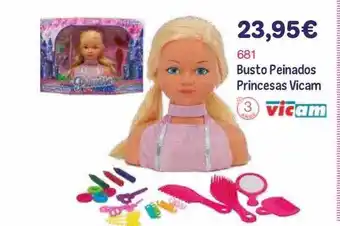 Panre Busto peinados princesas vicam oferta