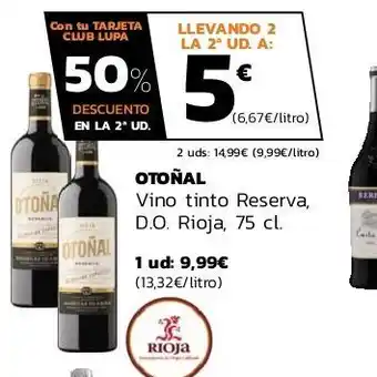 Supermercados Lupa Vermut oferta