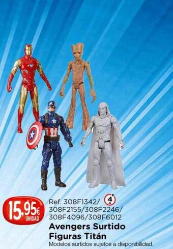 Centroxogo Avengers surtido figuras titán oferta