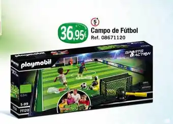 Centroxogo Campo de fútbol playmobil oferta