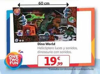Alcampo Dino world oferta