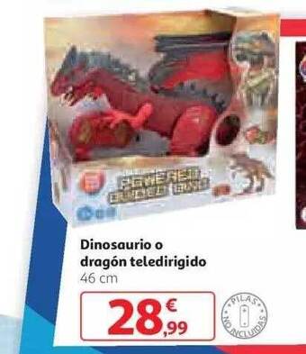 Alcampo Dinosaurio o dragón teledirigido oferta