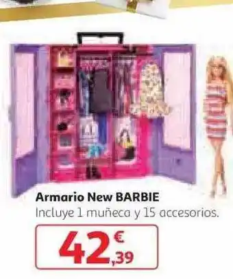Alcampo Armario new barbie oferta