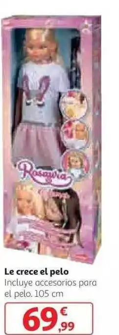 Alcampo Le crece el pelo oferta